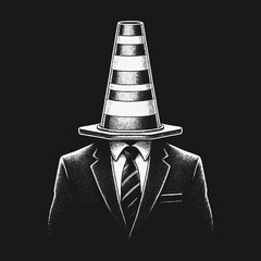 The Conehead Executive: A Study in Corporate Absurdity.
