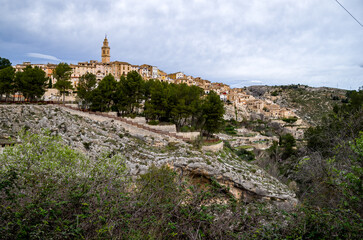 Fototapeta premium Bocairent es uno de los pueblos más bonitos de la Comunidad Valenciana