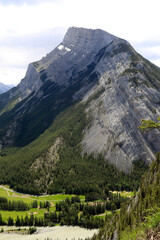les montagnes Rocheuses canadiennes &agrave; Banff, Alberta	