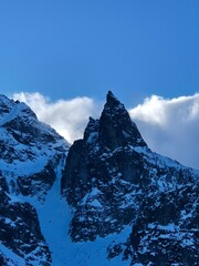 Mnich - Tatry - Polska - szczyt w Tatrach wysokich przy Morskim Oku © Konrad
