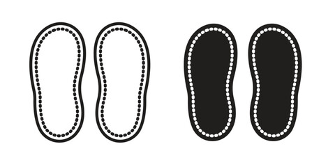 Soles icons logo design, Pictogram Icons