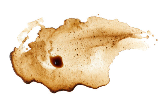 liquid brown coffee splash texture isolated on white or transparent png