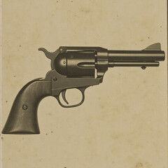 vintage revolver