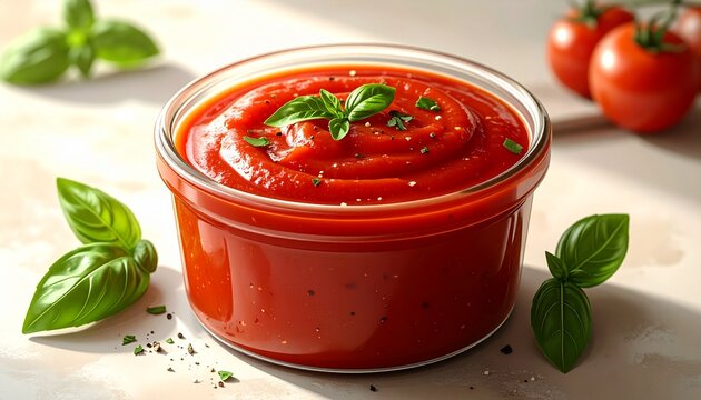 Hausgemachte Tomatenso&szlig;e &ndash; aromatisch und vielseitig