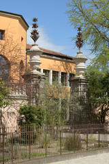 View of the Botanical Garden of Padua, Italy