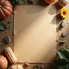 Unbleached Kraft Paper Sustainable Versatile Eco-Friendly Organic Natural Craft Material for Creative Projects and Stationery