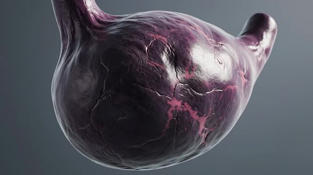 Professional medical animation depicting testicular torsion and related anatomy.