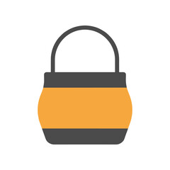 Stylish handbag with a modern design, set against a minimalist background, ideal for fashion displays