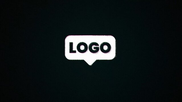 Epic RGB Glitch Strobe Static Distorted Logo Reveal