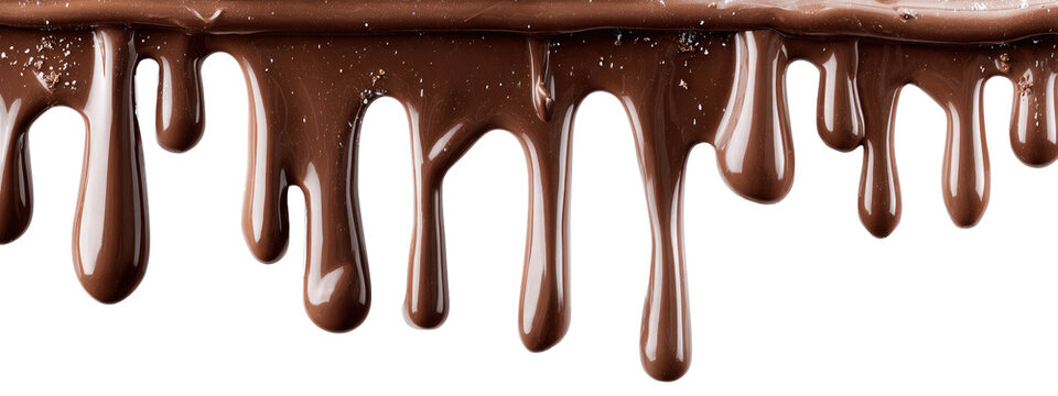 Melted chocolate drips (2)