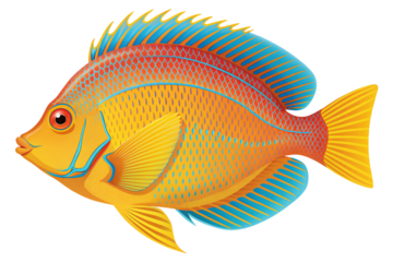 fish isolated on transparent png