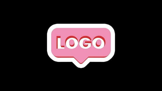 Soft Sticker 3D Effect Expression Icon Logo Reveal
