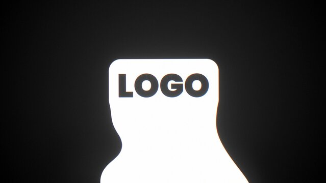 Smear Glitch RGB Urban Grain Liquid Logo Reveal