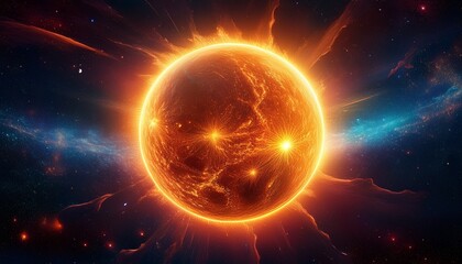 sun in space