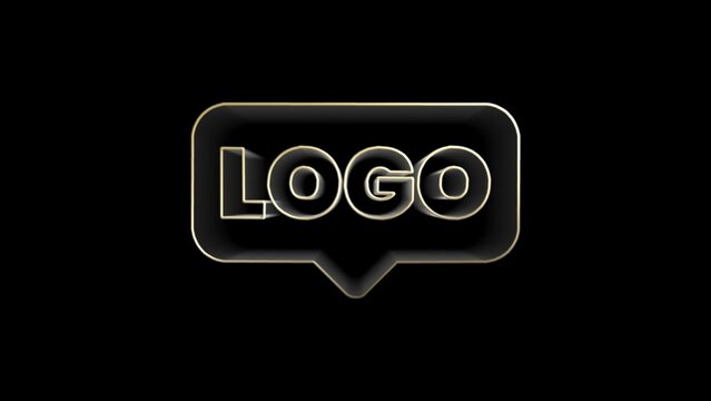 Wonder Superhero Faded Stroke Logo Reveal