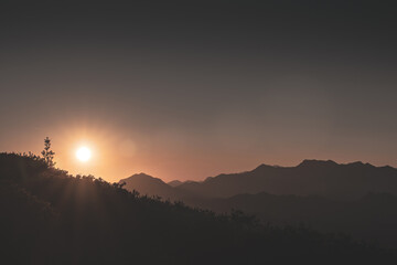 Obraz premium Early Morning In Sierra Del Sueve