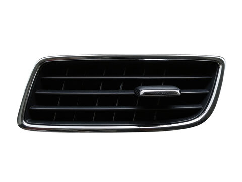 A detailed view of a car air vent