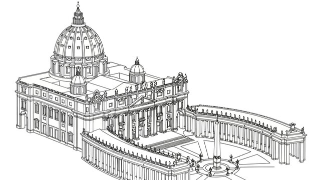 サンピエトロ大聖堂」の写真素材 | 26,527件の無料イラスト画像