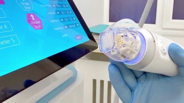 Micro-needle RF lifting ,Fractional RF Micro Needle System