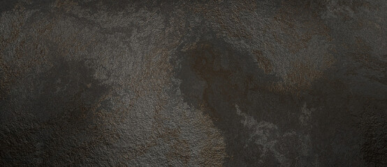 Dark Gray Abstract Texture Pattern, Rough Metallic Surface