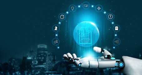 AI for global project management solutions and services. An AI strategy for business planning and execution to achieve project goals worldwide. Motif