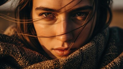 Emotional Texture Portrait