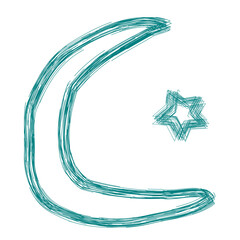 Moon Hand Drawn Sketch Effect