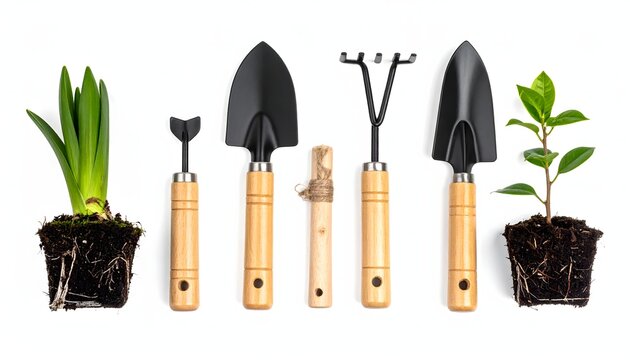 Gardening tools and plants for urban gardening and home decor - Powered by Adobe