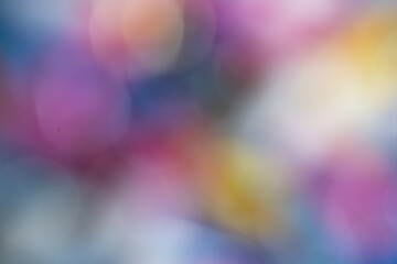 Blurry Out of Focus Abstract Colorful Background