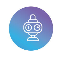 Obraz premium HVAC plumbing and heating icon vector design 