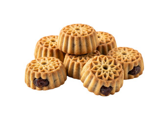 buttery lattice cookies with jam filling