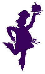 Happy Baker brings out the Birthday Cake