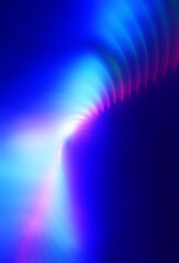 A Dynamic Abstract Swirl Of Vibrant Blue Magenta And White Light Creating A Luminous Glowing Wave Against A Deep Gradient