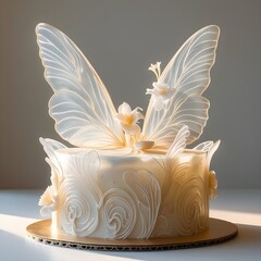 cake with wings