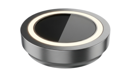 Modern Wireless Charger isolated on transparent background