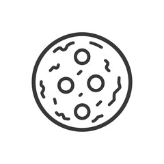 Circular Design Featuring Four Inner Circles and Swirls