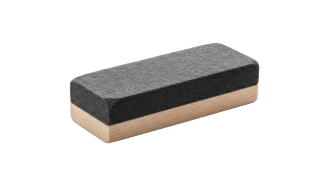 Dry erase board eraser isolated on transparent background - Powered by Adobe