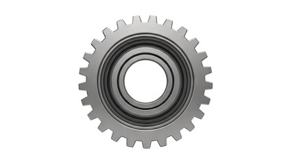 Single Metal Gear with Concentric Circles