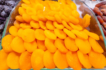 トルコエジプシャンバザールで売られている食品