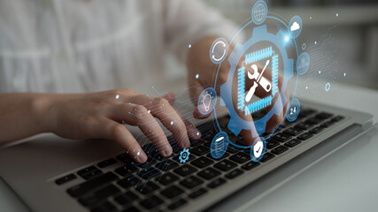 Global IT support and technical maintenance services. Providing solutions for system maintenance, ensuring business continuity with reliable 24 7 IT support. Motif