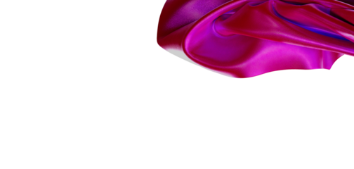 Dynamic composition with vibrant pink fabric. This abstract image perfect for creative projects, offers elegance, and vi