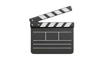 Film Clapperboard Icon Illustration Design Element.
