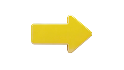 Yellow Arrow Pointing Right