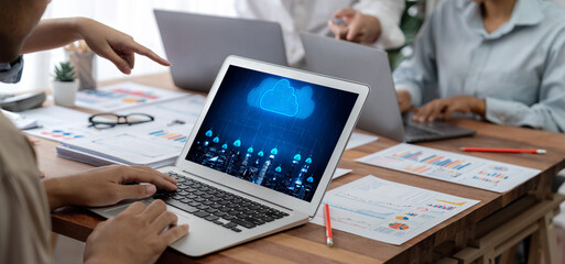 Cloud computing software for brisk remote work and personal data storage