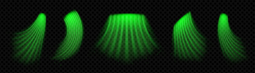 Fresh green wind flows in a magical swirl for eco friendly designs and mint aroma effects. Realistic organic waves and 3d spring energy create a clean, flying breeze for nature themed graphics.