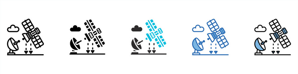 Low Earth Orbit Icon Single Pack Multistyle © Muji