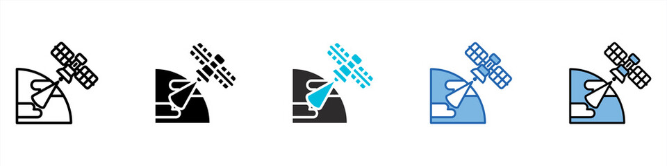 Earth Observation Icon Single Pack Multistyle