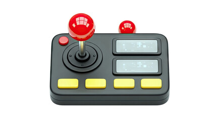 Retro Arcade Game Controller with Joysticks and Buttons