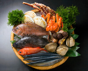 海の幸・魚介の盛り合わせ