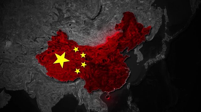 China Map Animation